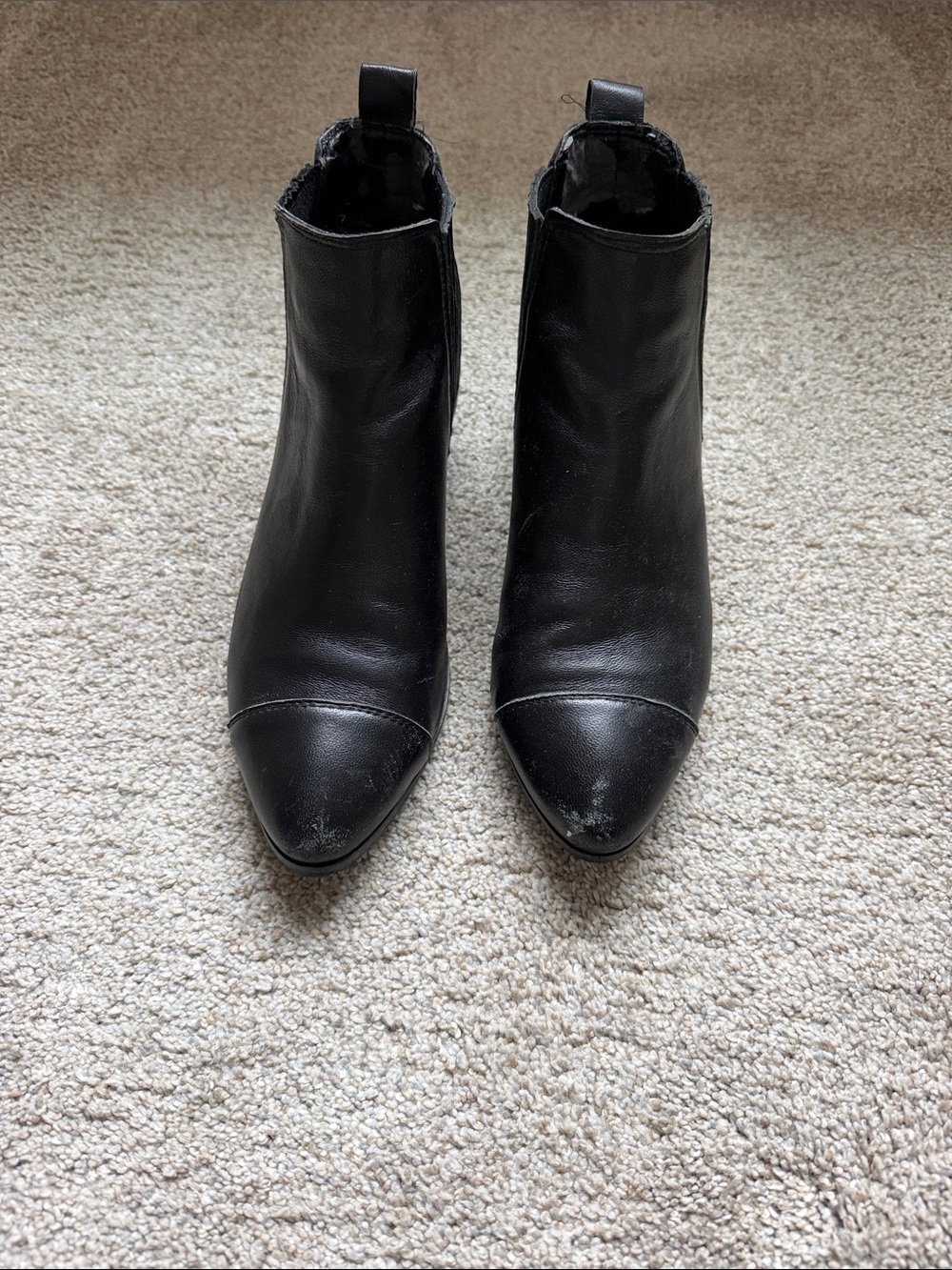 Steve Madden Black Women's Pointed Toe Ankle Boots